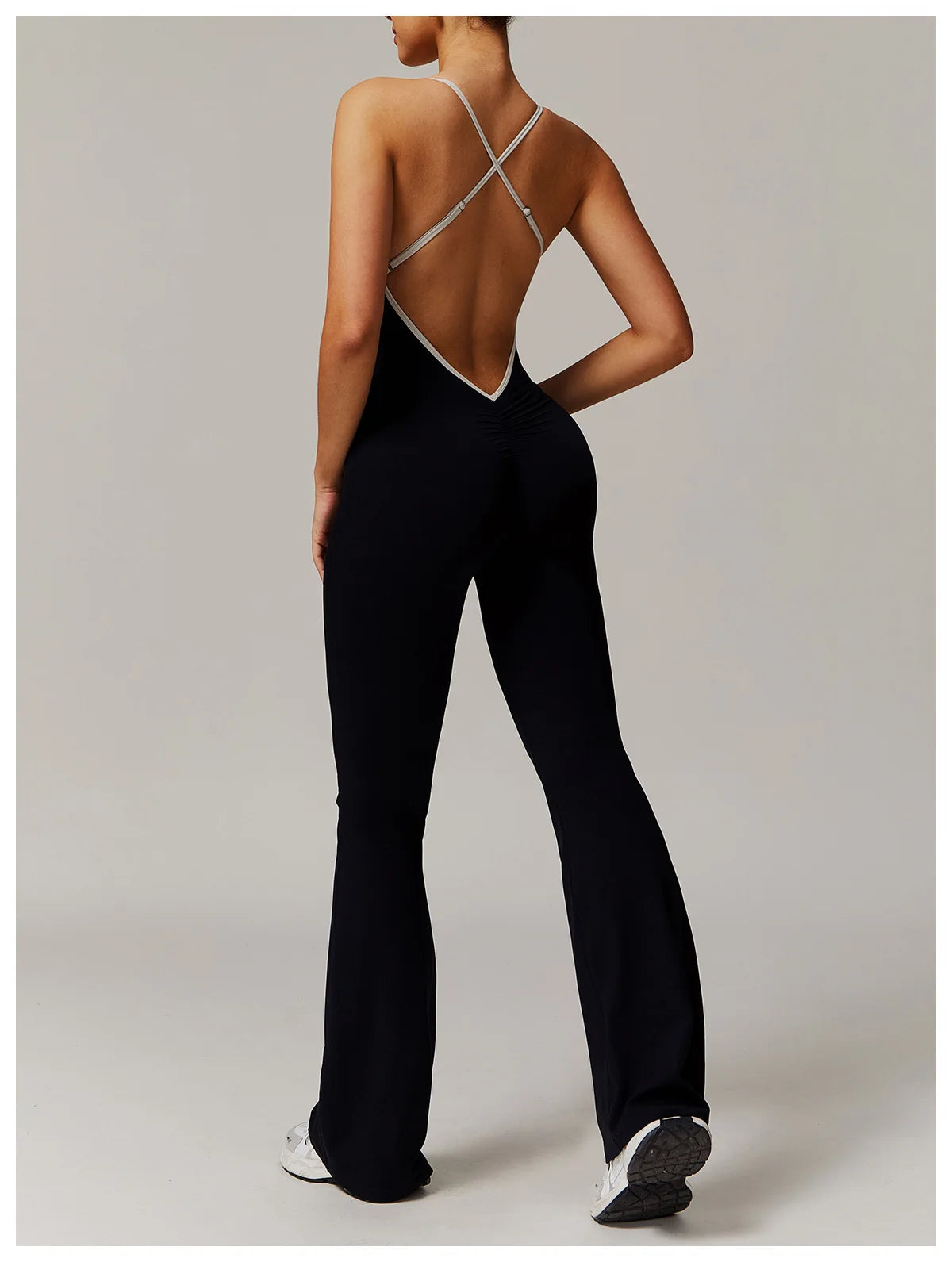 Women’s V-Back Yoga Jumpsuit