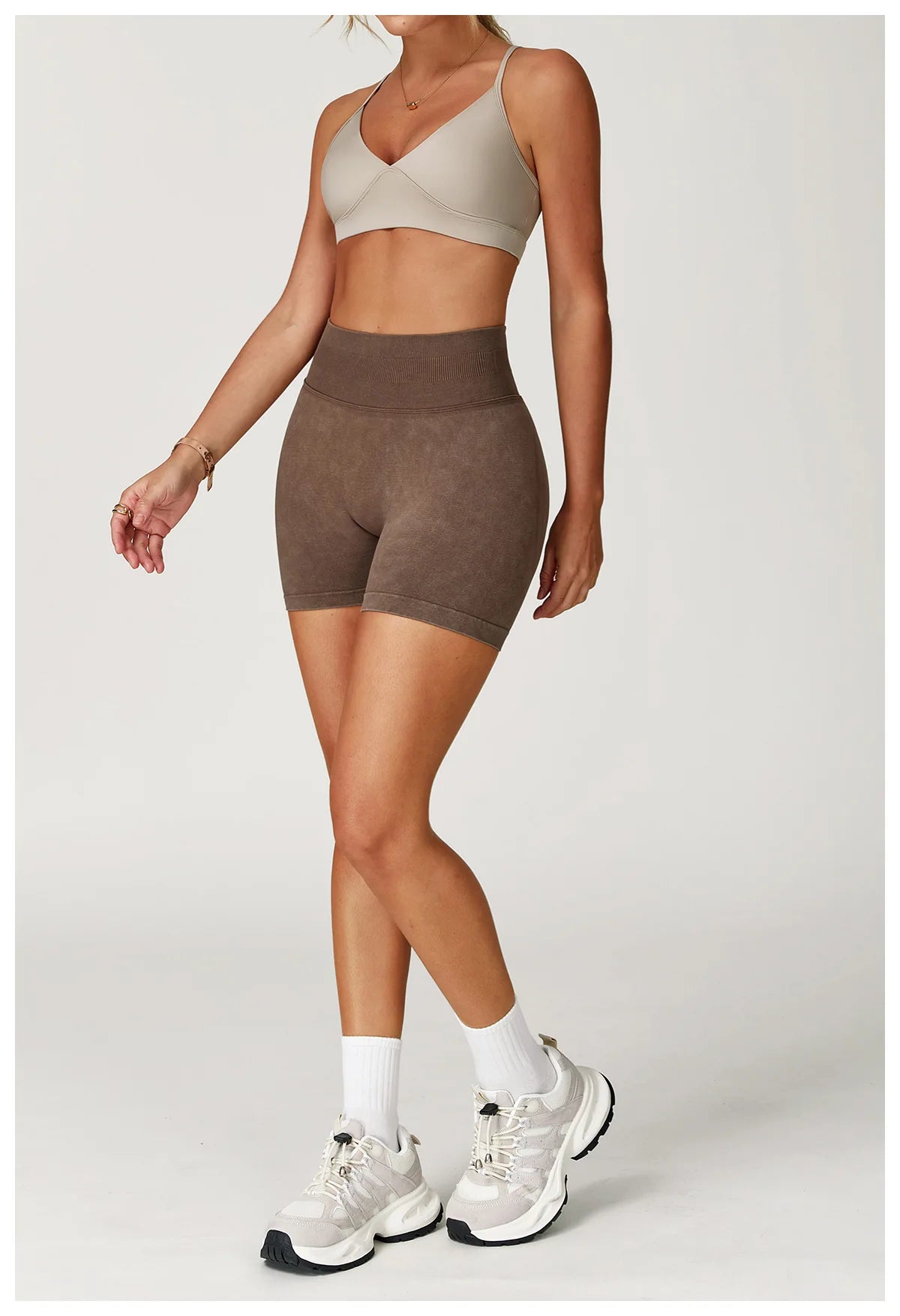 Seamless High Waist Yoga Shorts
