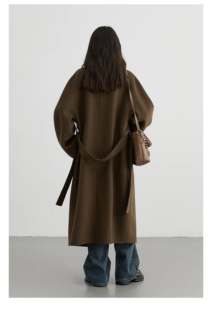 Double-Sided Wool Coat – Autumn/Winter 2025