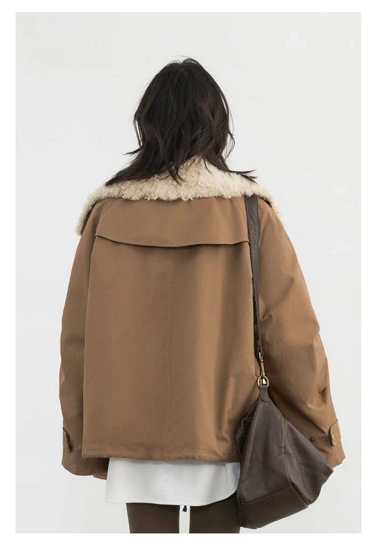 Retro Motorcycle Cotton Jacket – Winter 2025 Collection