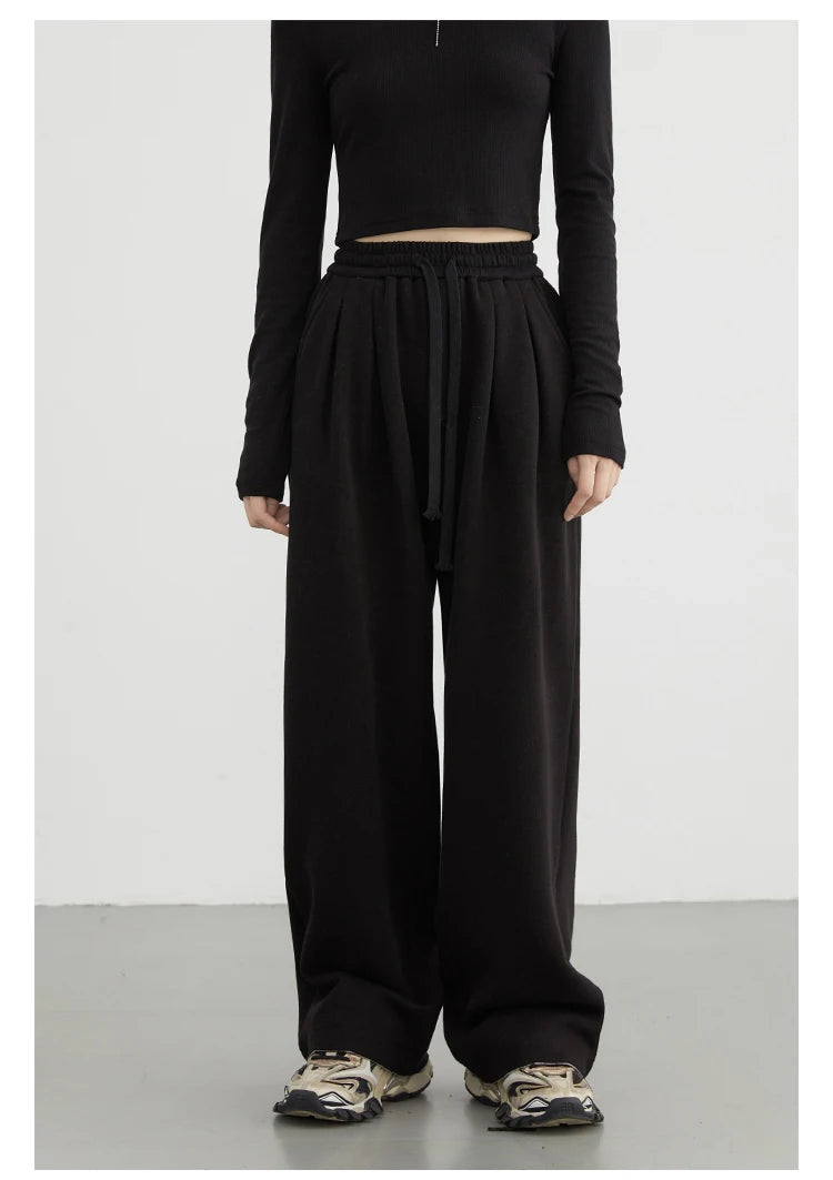 High Waist Drawstring Pants – Autumn/Winter 2025