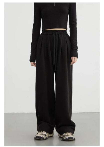 High Waist Drawstring Pants – Autumn/Winter 2025