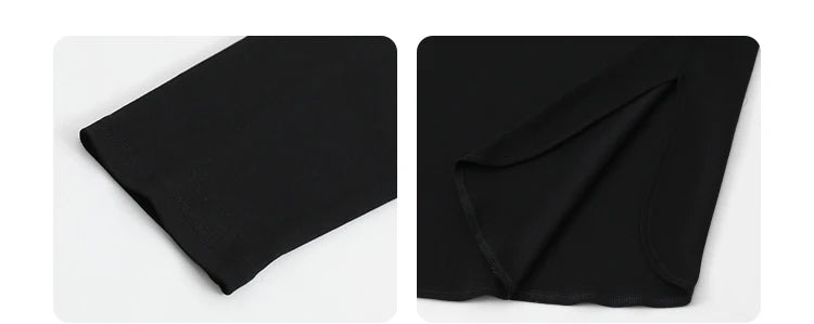 Casual U-Neck Long Sleeve Tee – Spring/Autumn 2025 Collection