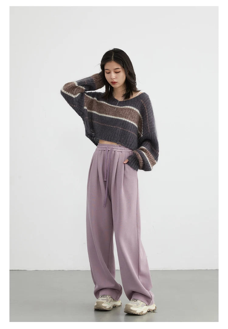 High Waist Drawstring Pants – Autumn/Winter 2025
