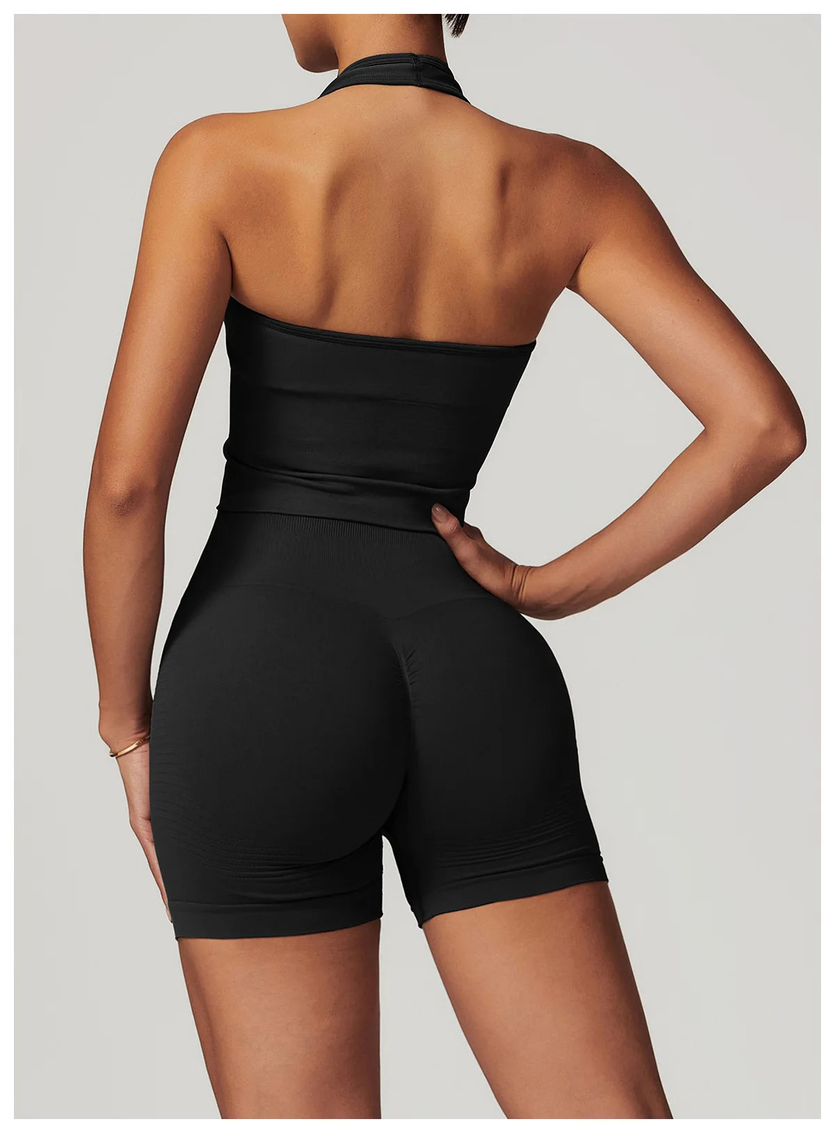 Seamless Push-Up Sports Bra