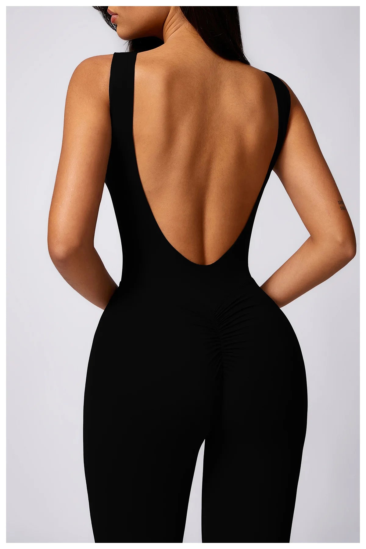 Women’s One-Piece Yoga Jumpsuit – Seamless Training Bodysuit