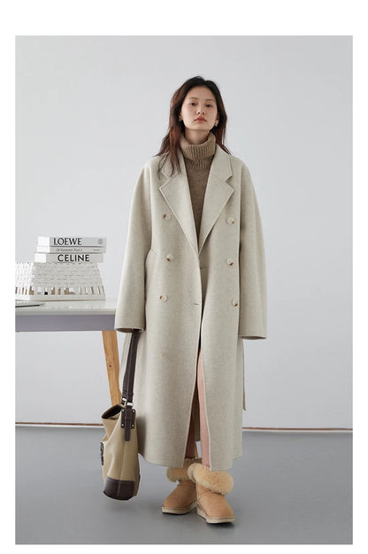 Double-Sided Wool Coat – Autumn/Winter 2025