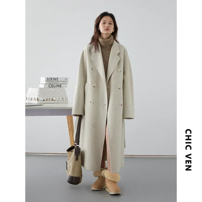 Double-Sided Wool Coat – Autumn/Winter 2025