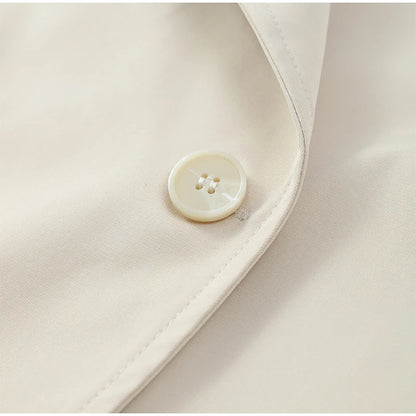 Lace-Up Cropped Trench Coat – Fall 2025