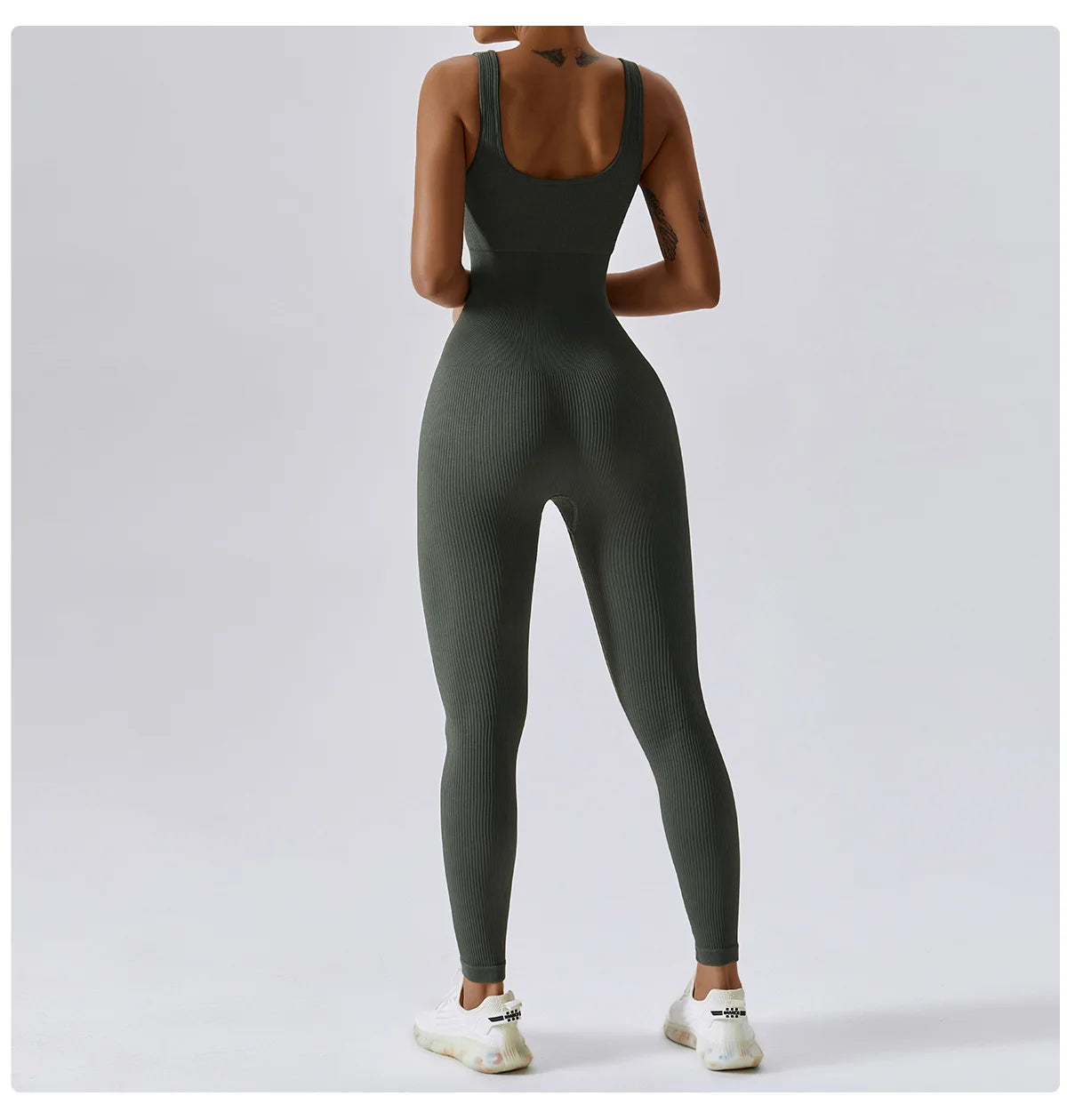 One-Piece Seamless Yoga Suit