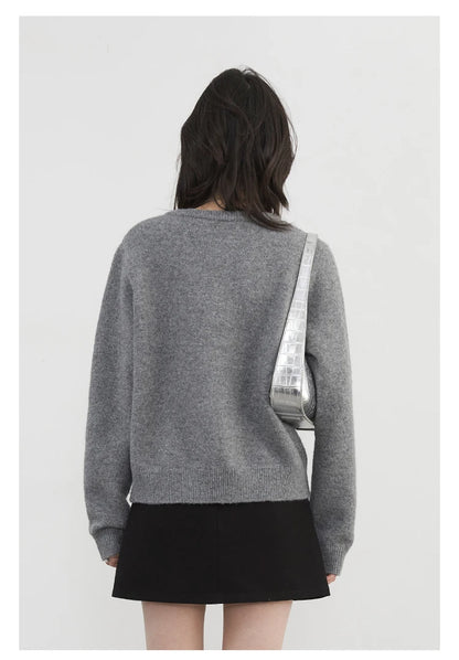 Embroidered Love Button Cardigan – Spring/Autumn 2025 Collection