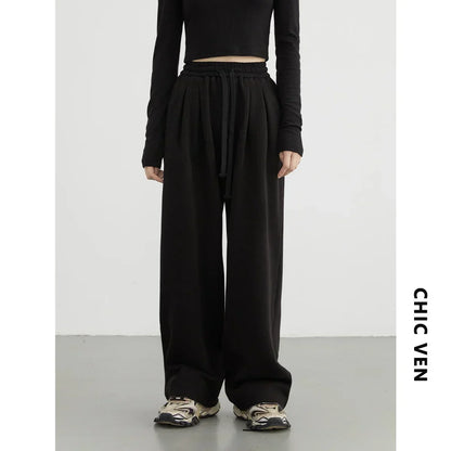 High Waist Drawstring Pants – Autumn/Winter 2025