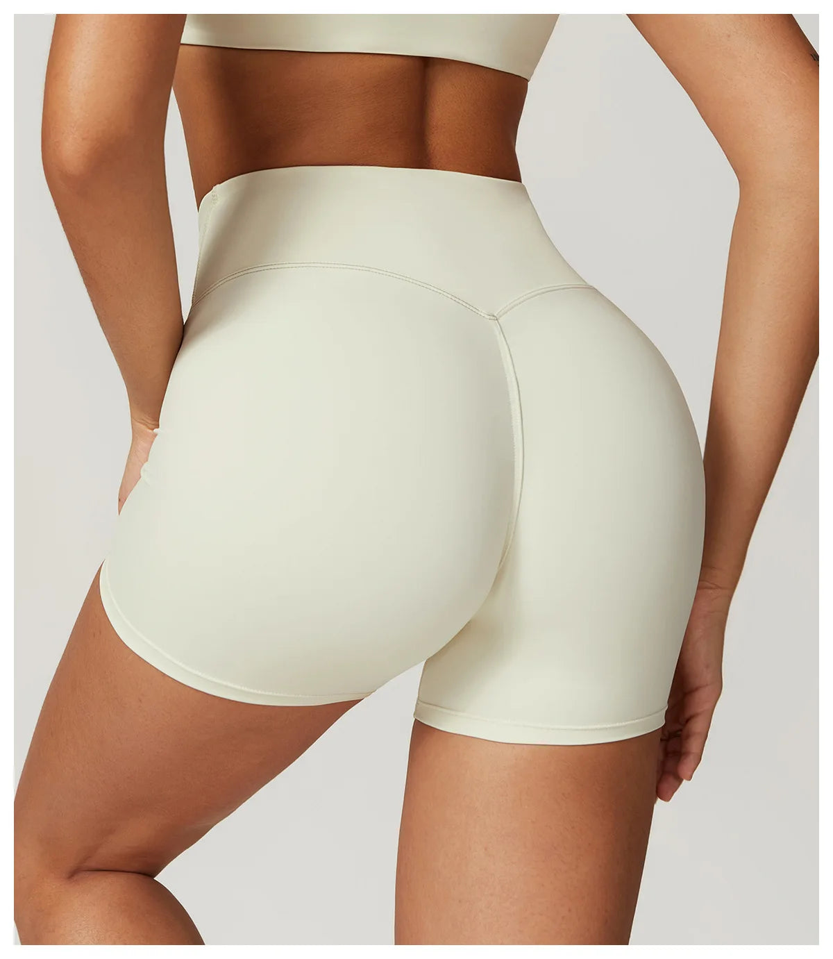 High Waist Push-Up Yoga Shorts