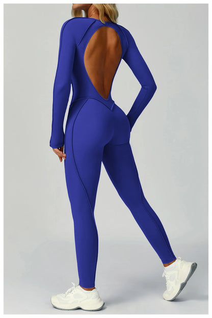Women’s Long Sleeve Yoga Jumpsuit