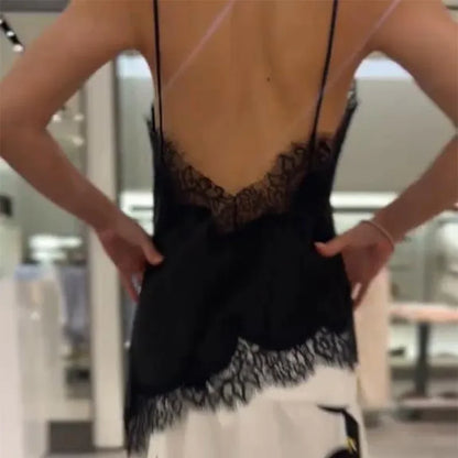 Lace Satin Camisole – Summer Party Top