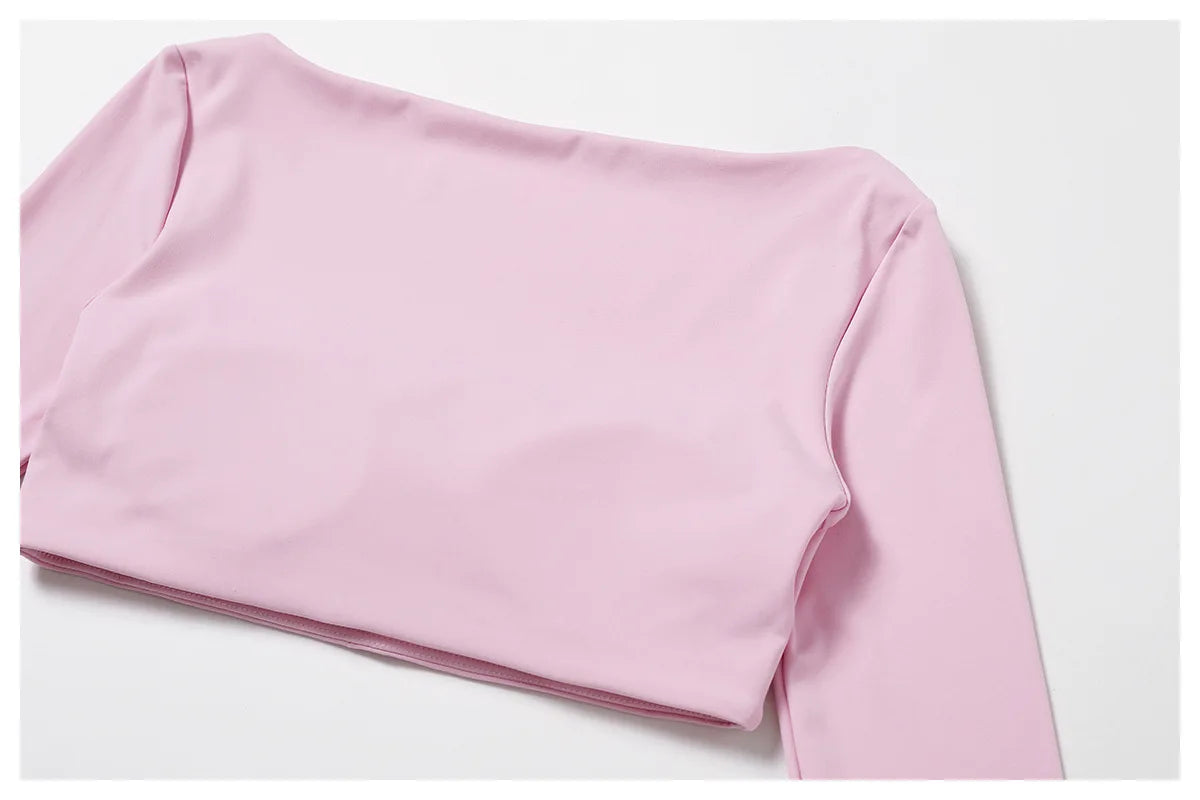 Women’s Long Sleeve Yoga Shirt – Quick-Dry Push-Up Fitness Top