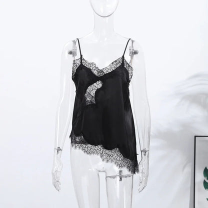 Lace Satin Camisole – Summer Party Top