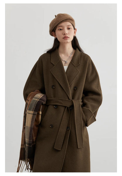 Double-Sided Wool Coat – Autumn/Winter 2025
