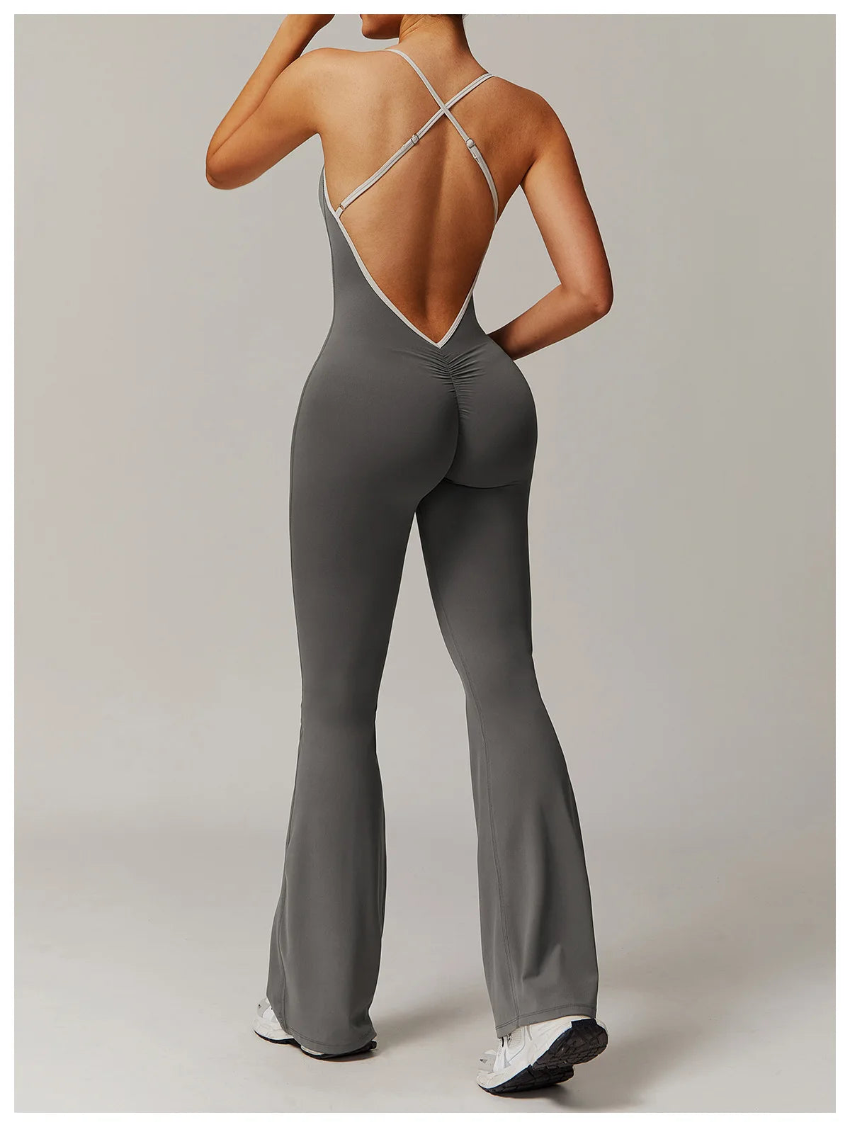Women’s V-Back Yoga Jumpsuit