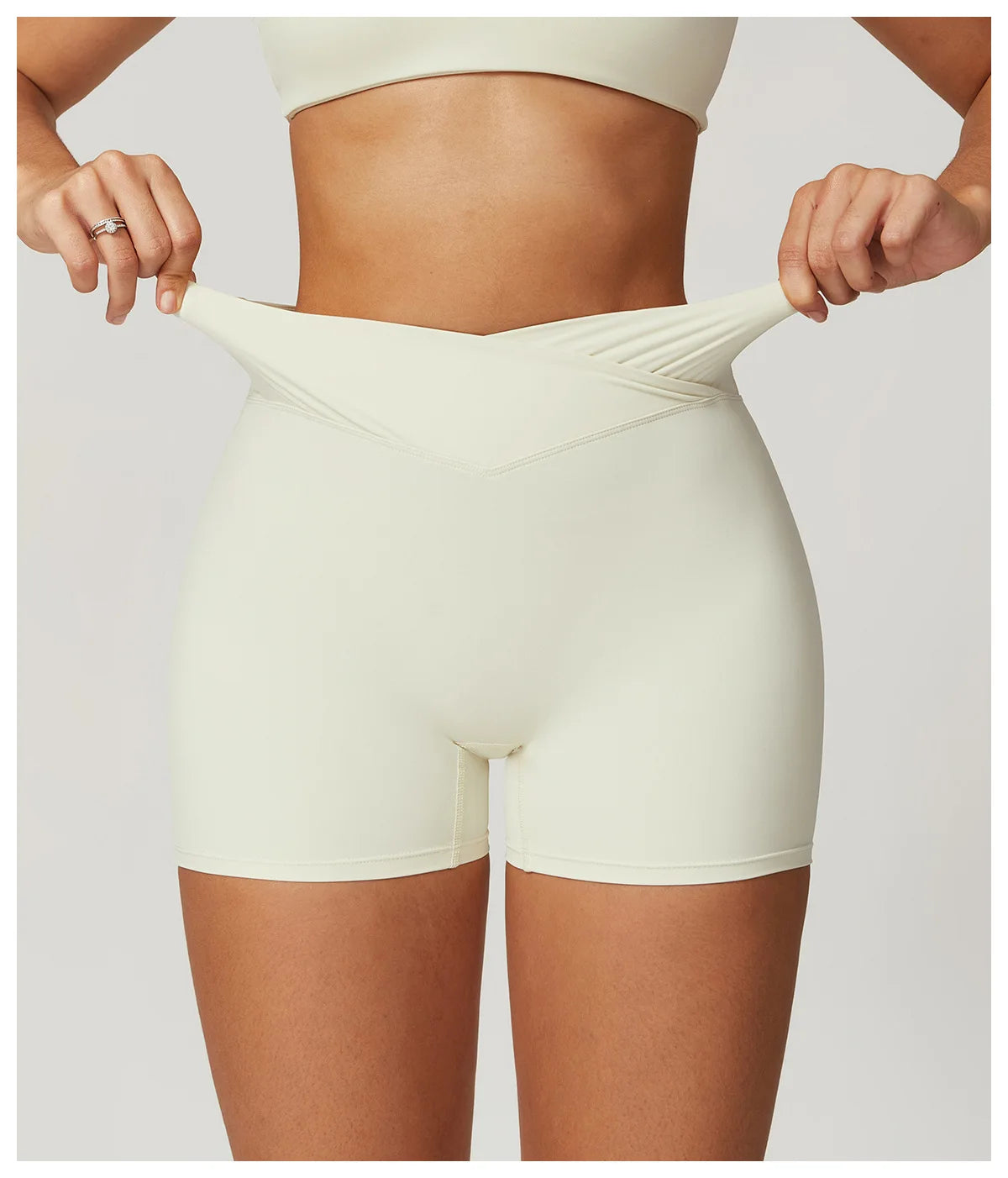 High Waist Push-Up Yoga Shorts