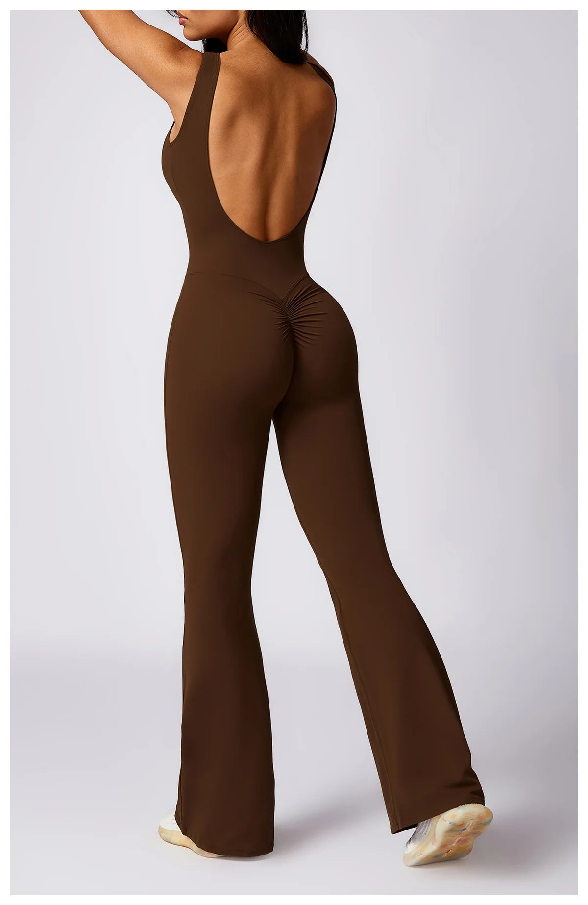 Women’s One-Piece Yoga Jumpsuit – Seamless Training Bodysuit
