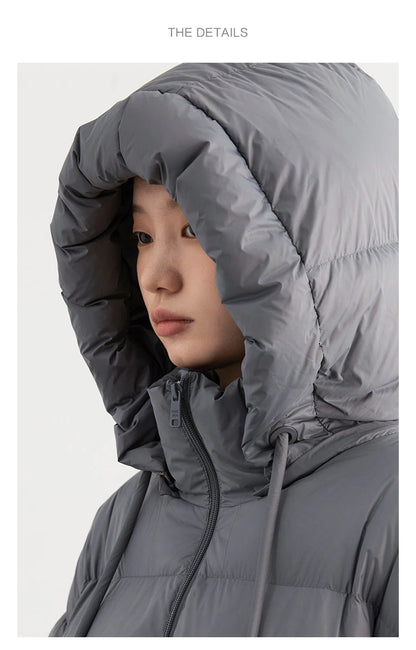 Hooded Puffer Down Coat – Autumn/Winter 2025 Collection