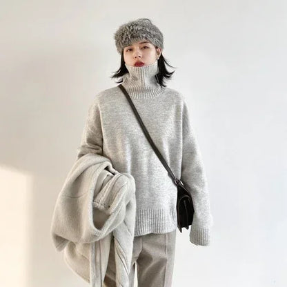 Korean Turtleneck Sweater – Winter 2025 Collection