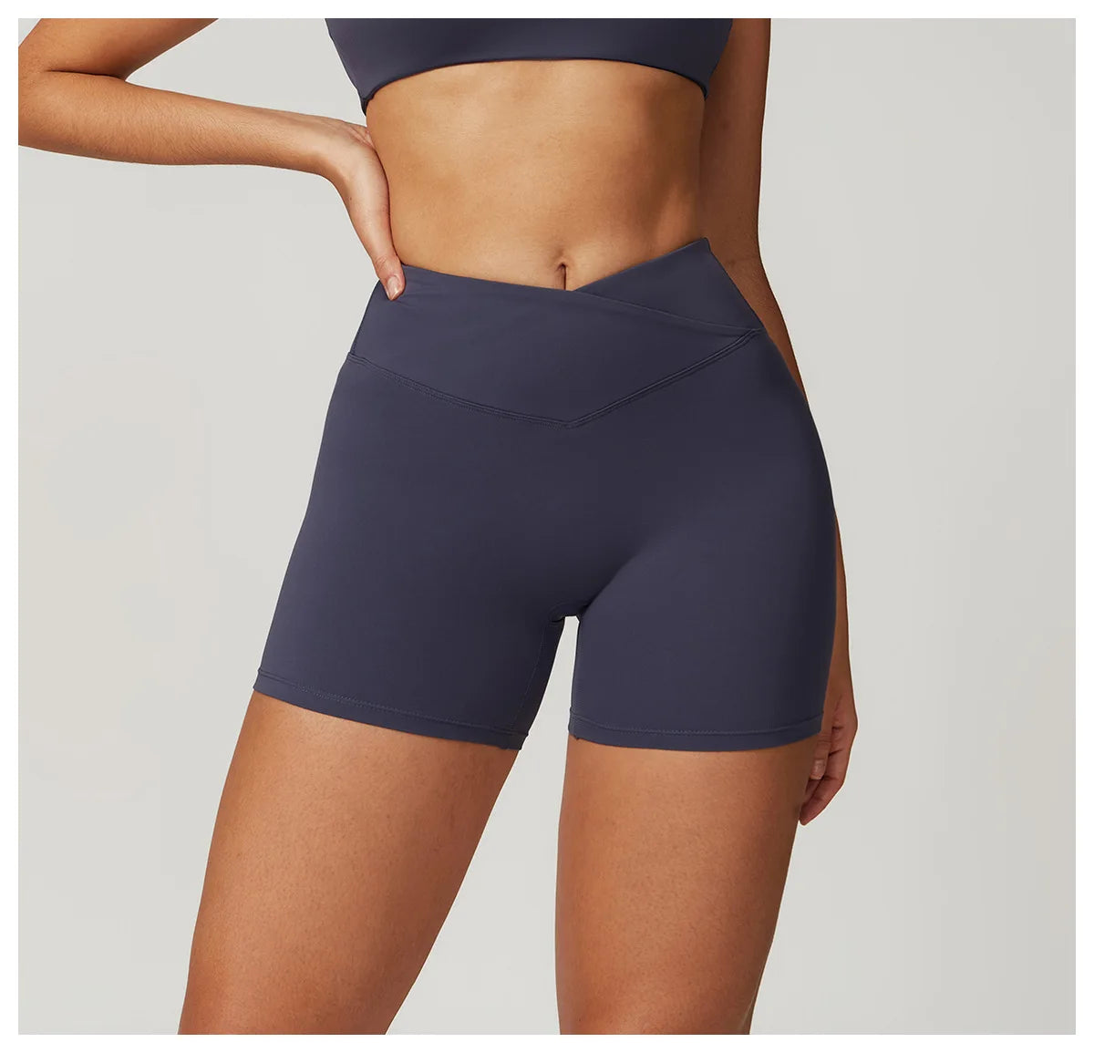 High Waist Push-Up Yoga Shorts