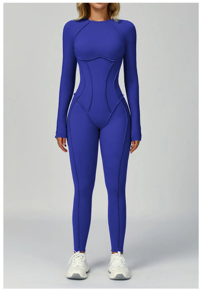 Women’s Long Sleeve Yoga Jumpsuit