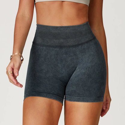 Seamless High Waist Yoga Shorts