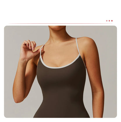 Women’s V-Back Yoga Jumpsuit