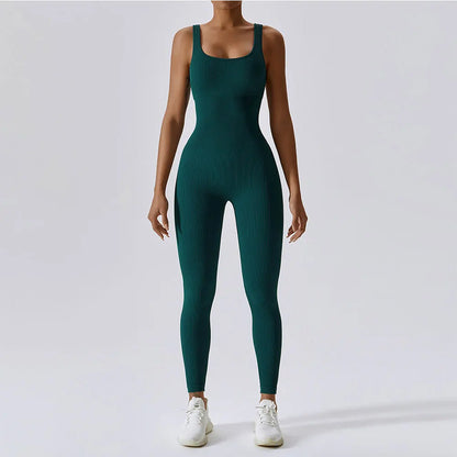 One-Piece Seamless Yoga Suit