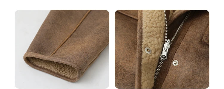 Reversible Suede Jacket – Autumn/Winter 2025