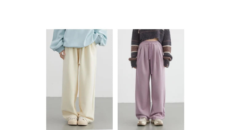High Waist Drawstring Pants – Autumn/Winter 2025