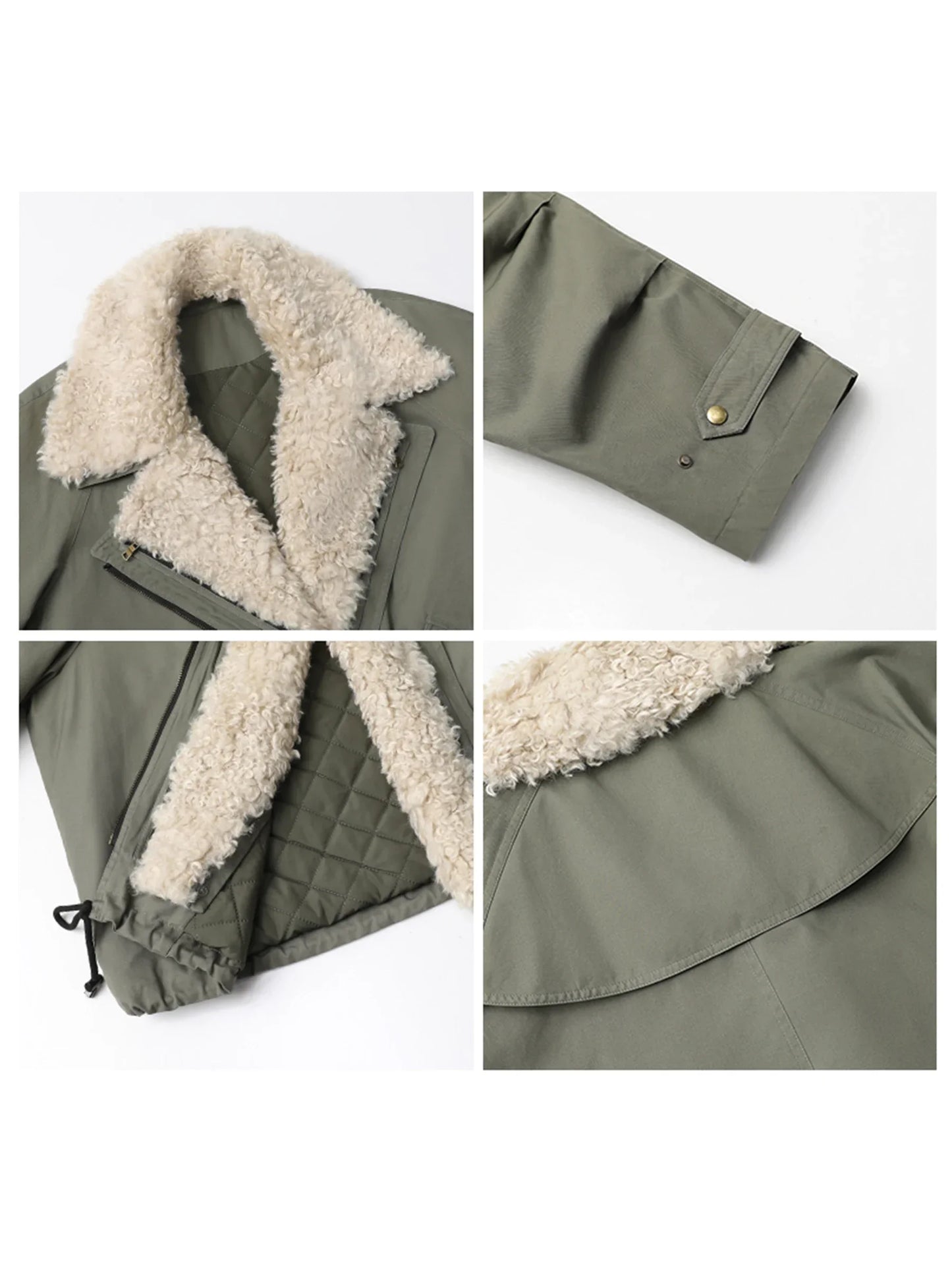 Retro Motorcycle Cotton Jacket – Winter 2025 Collection