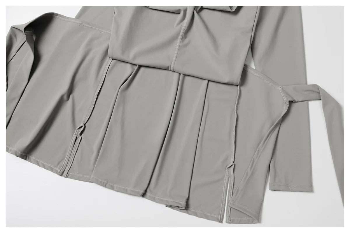 One-Piece Long Sleeve Yoga Jumpsuit