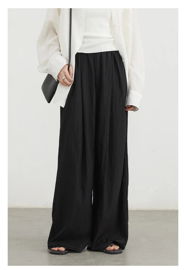 High-Waist Wide Leg Trousers – Spring/Summer 2025 Collection
