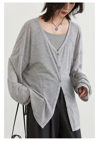 V-Neck Cardigan – Spring/Summer 2025