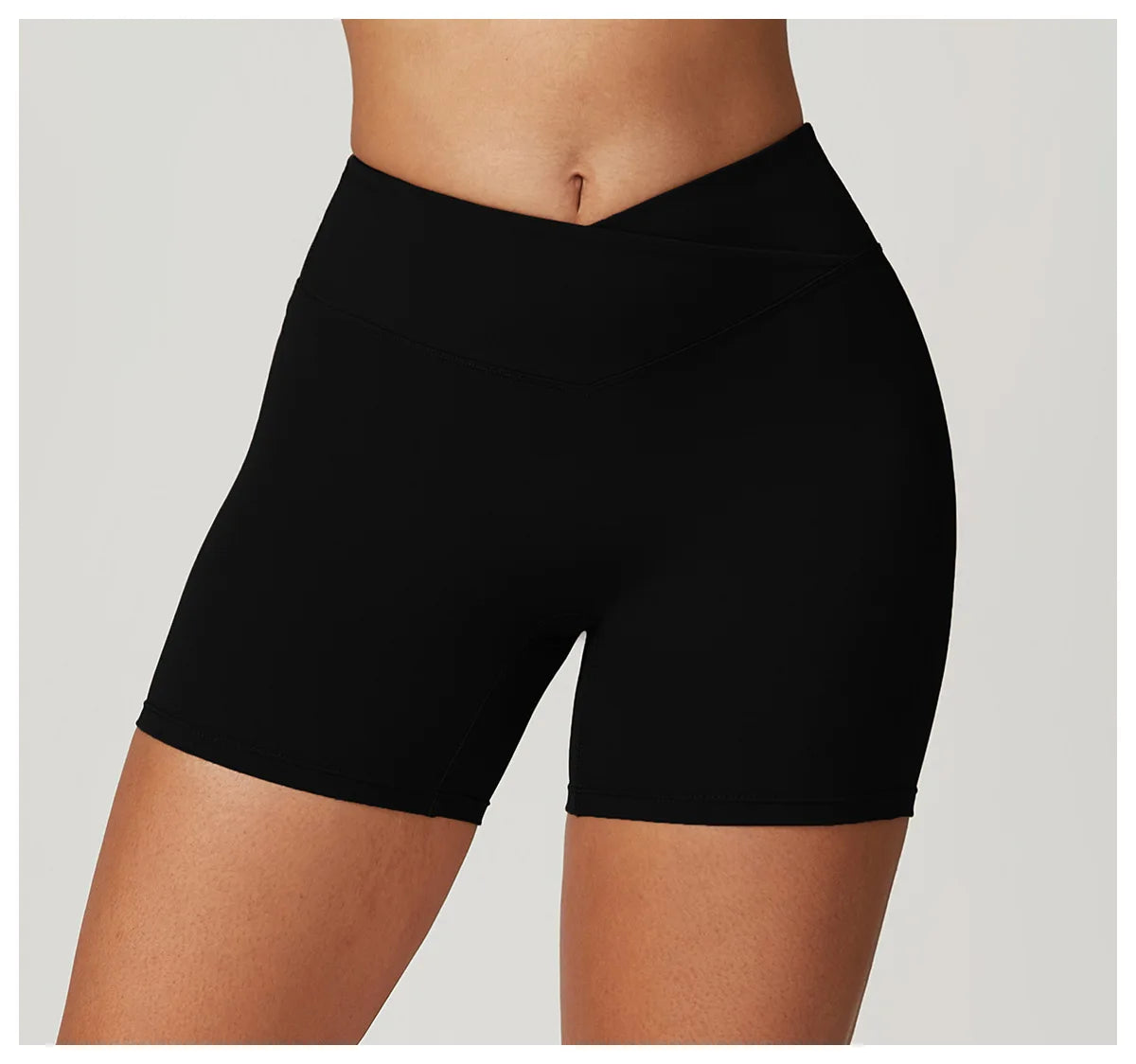 High Waist Push-Up Yoga Shorts