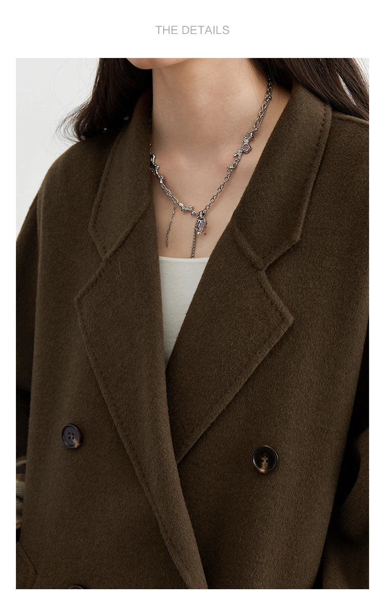 Double-Sided Wool Coat – Autumn/Winter 2025