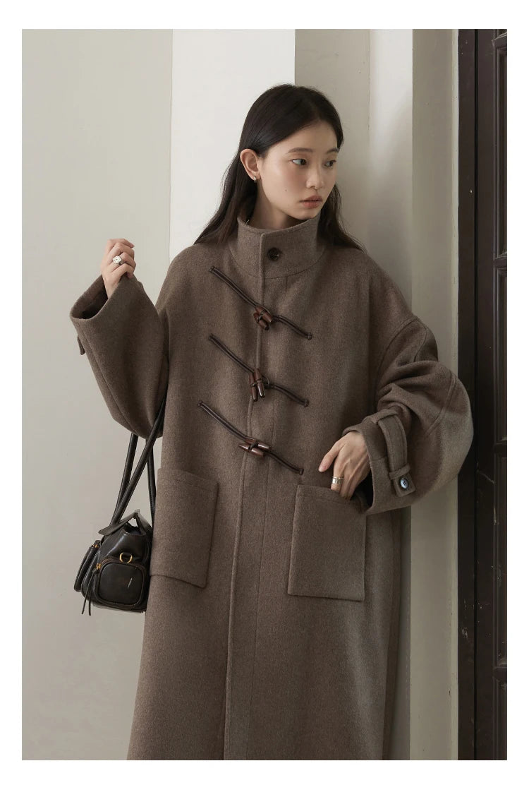 Wool Blend Long Coat – Autumn/Winter 2025 Collection