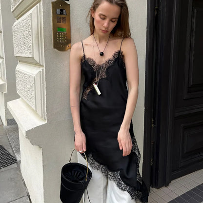 Lace Satin Camisole – Summer Party Top