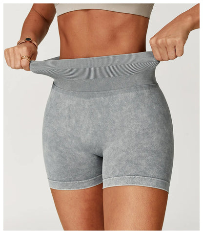 Seamless High Waist Yoga Shorts