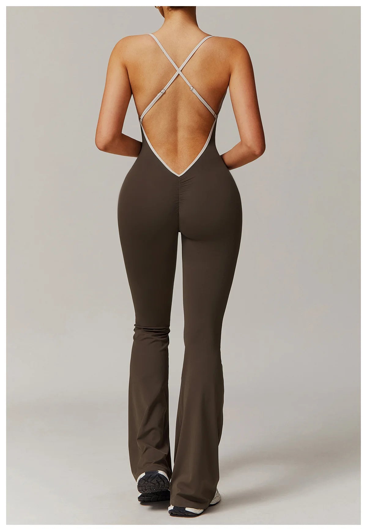 Women’s V-Back Yoga Jumpsuit
