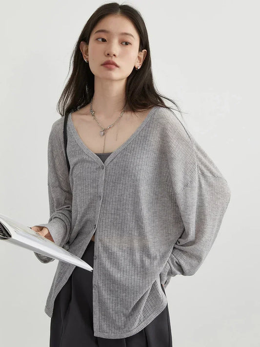 V-Neck Cardigan – Spring/Summer 2025