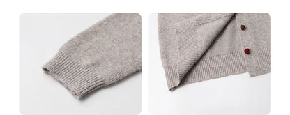 Embroidered Love Button Cardigan – Spring/Autumn 2025 Collection