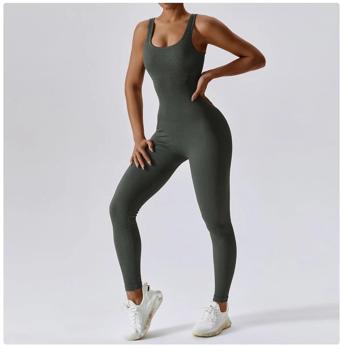 One-Piece Seamless Yoga Suit