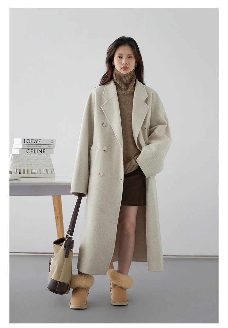 Double-Sided Wool Coat – Autumn/Winter 2025
