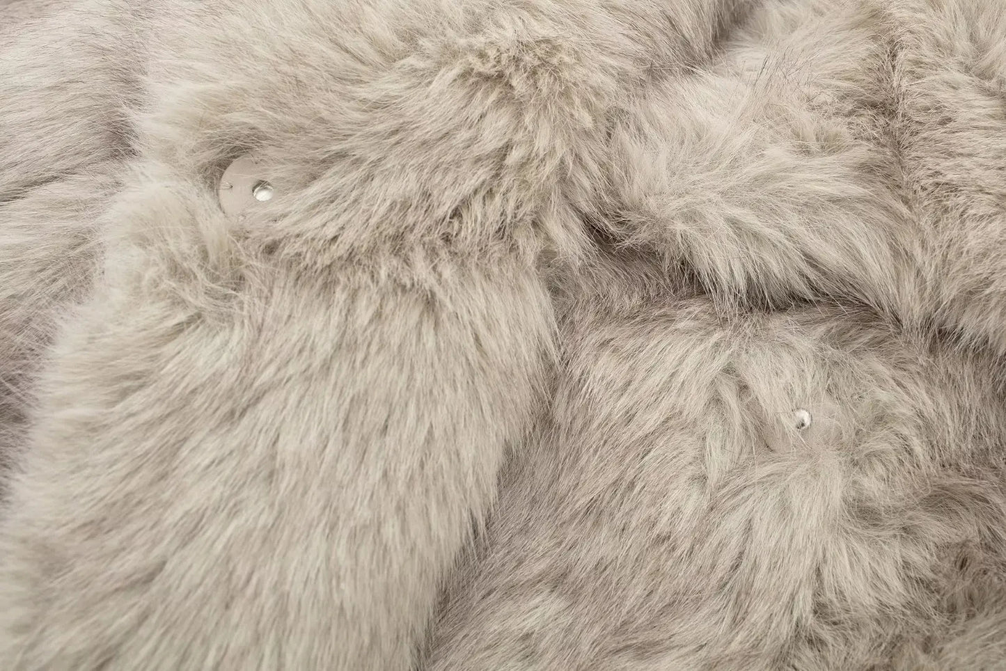 Cropped Faux Fur Coat