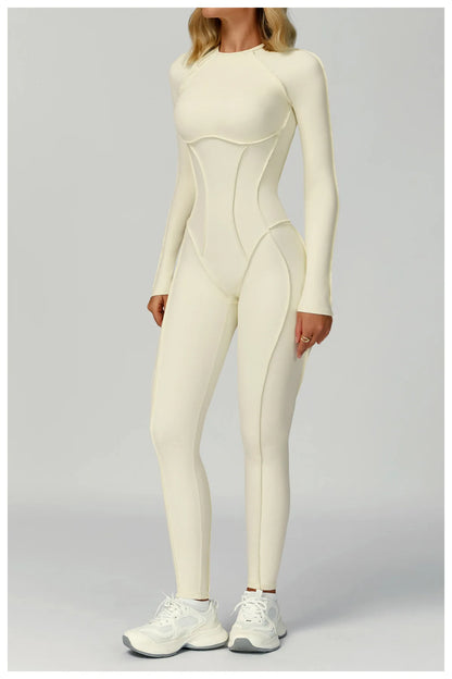 Women’s Long Sleeve Yoga Jumpsuit